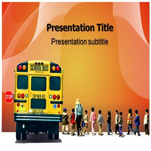 School Powerpoint Templates on Com  School Bus Powerpoint Templates   School Bus Powerpoint  Ppt