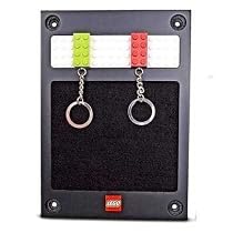 Lego Key Rack includes 2 Lego Brick Keychains