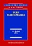 Pure Mathematics, Volume 2 (Studies in Logic and the Foundations of Mathematics)
