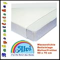 Alvi Wasserdichte Betteinlage Molton/Frottee 50 x 70 cm