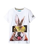 Desigual Kids Camiseta Manga Corta (Blanco)