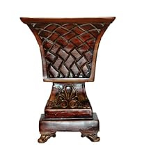 Resin Planter - Brown (11")