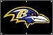 Baltimore Ravens NFL Applique & Embroidered Team Banner (36