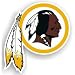 Washington Redskins 12 Inch Indian Logo Car Magnet