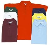 Children's Pique Polo Shirt with Short Sleeves (6338YT)