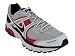 Nike Men's NIKE AIR MAX MOTO+ 8 RUNNING SHOES 6.5 (WHITE/BLACK/SPORT RED/NTRL GRY)