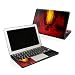 Dark Zone Design Skin Decal Sticker for Apple MacBook 13"" White Unibody (NO SEPARATE TRACKPAD released in 2009)