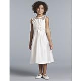 Us Angels Girls Ivory Taffeta Flower Girl Easter Pageant Dress 10