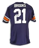 James Brooks Autographed Auburn University Navy Blue Throwback Jersey