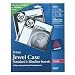 Avery 5693 CD/DVD White Matte Jewel Case Inserts for Laser Printers, 20/pack