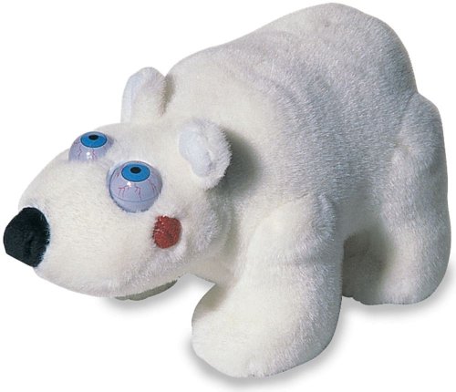 Pucker the Polar Bear: Eyeball Animation Plush Toy