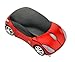 Welltop Wireless Mouse Computer Mice Car-shaped Game Mice 2.4Ghz Optical Mouse for pc Laptop Computer (Red)