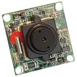 SECURITY LABS SLC-1025 1/3 inches Black and White Pinhole Lens Board Camera