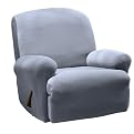 Stretch Pearson Recliner Slipcover - Federal Blue
