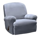 Stretch Pearson Recliner Slipcover - Federal Blue