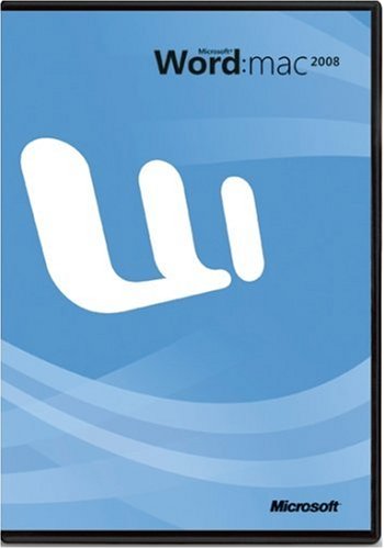 Microsoft Word Mac 2008 (Mac)