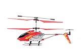 Helizone RC Firebird Metal Frame Gyroscope Mini Remote Control Helicopter- Red