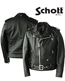 (ショット)Schott ワンスター ライダースジャケット 日本別注モデル『ONE STAR 613US』 (L (40))