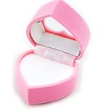 Ecrin Bague "Coeur Fraicheur" Rose