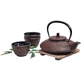 Rust-Colored Tetsubin Tea Set