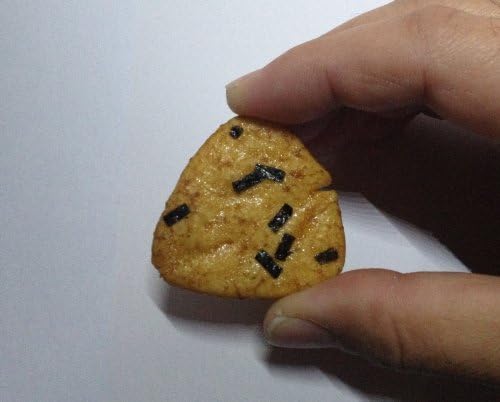 MASUYA ONIGIRI SENBEI 28g 1pc. Soy sauce taste, Japanese rice snack by Masuya
