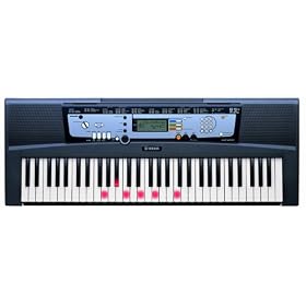 Yamaha EZ200-K Key Lighting Portable Keyboard with 61 touch sensitive full size keys