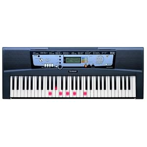 Yamaha EZ200-K Key Lighting Portable Keyboard with 61 touch sensitive full size keys