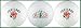 Portland Golf Balls w/ Rose & Oregon