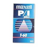 VHS Tape, 1/2, 60 Minute, Sold as 1 each