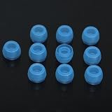 5 Pair Small Blue color Silicone Replacement Ear Buds Tips for Audio-Technica Skullcandy Monster Sony Ultimate Ears Sharp Sennheiser Plantronics TDK Phillips Panasonic Denon Griffin JVC + free Bluecell Cable Tie