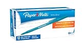 Paper Mate Write Bros. Stick Medium Point Ballpoint Pens, 12 Blue Ink Pens (3311131)