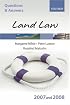Q and A: Land Law 2007-2008 (Blackstone's Law Questions and Answers)