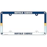 Buffalo Sabres Official NHL 12"x6" Plastic License Plate Frame