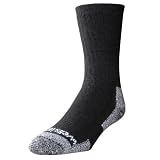 Wells Lamont 9331MN Mens Wool Crew Socks, 2-Pairs, Black, Size: 9 - 11