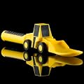 Constructive Eating Non Toxic Yellow Front Loader Spoon Construction Utensils