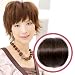ヘアコサージュ[前髪ウィッグ]（ライトブラウン）でAmazonアフィリエイトツール