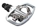 Shimano PD-A520 Sport Pedal 9/16 w/SM-SH51 Cleat Silver