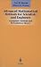 Advanced Mathematical Methods for Scientists and Engineers: Asymptotic Methods and Perturbation Theory (v. 1)