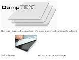 Nexus DampTek Noise Absorption Material - Pack of 3 sheets