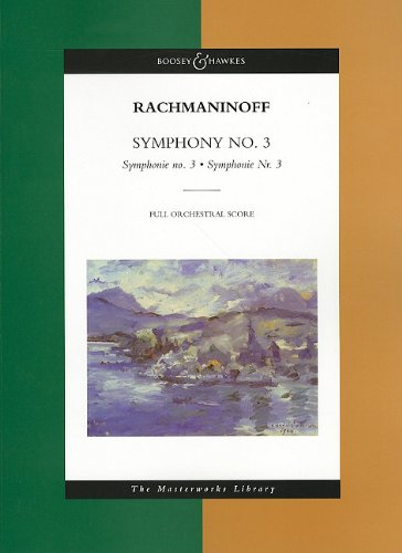symphony no3 score masterworks library