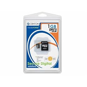 Click here to buy Centon Standard Speed - Flash memory card ( SD adapter included ) - 1 GB - microSD by Centon.