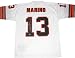 Dan Marino Autographed White Jersey with HOF Inscription