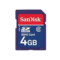 SanDisk 4GB SDHC Memory Card