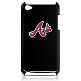 Tribeca FVA4404 Varsity Jacket Solo iPodTouch 4th Generation - Atlanta Braves - Black