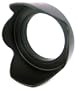 Zeikos ZE-HLH58 58mm Hard Rubber Lens Hood
