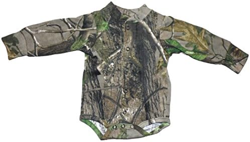 Realtree Apg Camo Infant / Baby Long Sleeve Outfit Newborn-12m (3-6 Months)