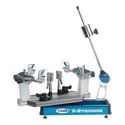 Gamma X-6FC Tennis Stringing Machine, Blue/Silver
