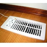 Suncourt HC500-W Flush Mount Heating and Air Conditioning Booster Fan,
