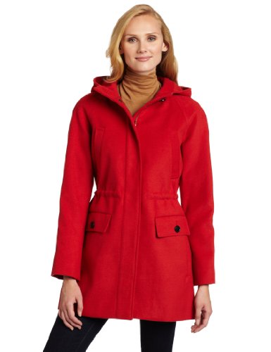 Tommy Hilfiger Hooded Wool Anorak Coat