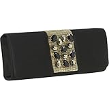 IMAGE OF Inge Christopher Gia East West Silk & Beads Clutch